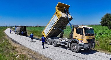Denizli Büyükşehir, Tavas'ta 3 mahalleyi birbirine bağlayan yol ağını yeniliyor