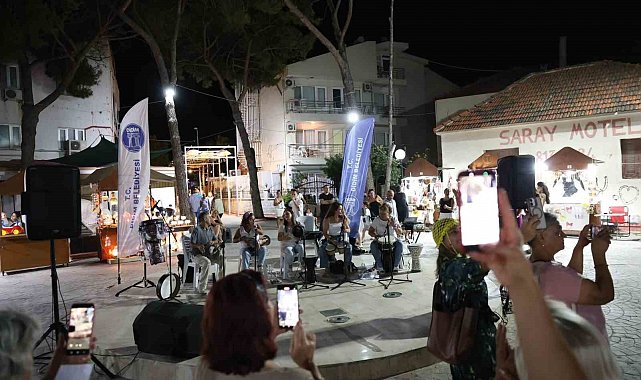 Didim Belediyesi, Altınkum Sanat Sokağı'nda sanat ve dayanışmayı buluşturdu