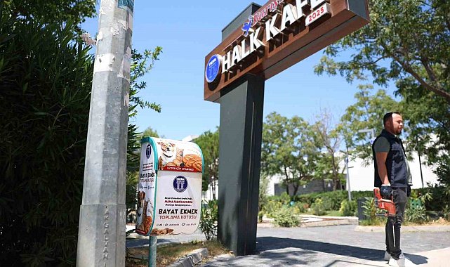 Didim Belediyesi bayat ekmek kutularını kent genelinde yaygınlaştırıyor