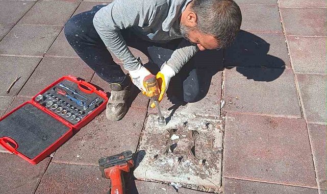 Didim Belediyesi'nden, ortak yaşam alanlarında bakım çalışması