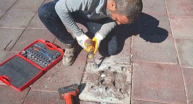 Didim Belediyesi'nden, ortak yaşam alanlarında bakım çalışması