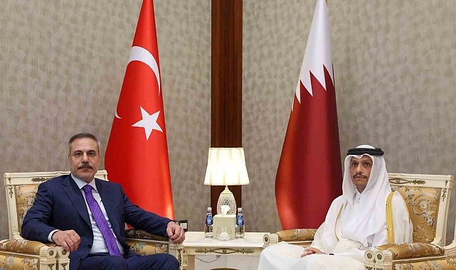 Dışişleri Bakanı Fidan, Katarlı mevkidaşı Al Thani ile görüştü