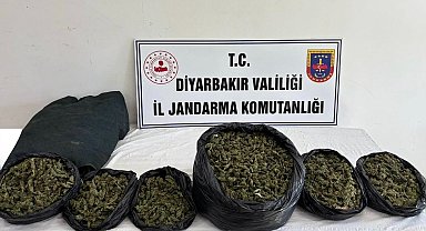 Diyarbakır'da 41 kilo esrar ele geçirildi, 18 şüpheliye işlem yapıldı