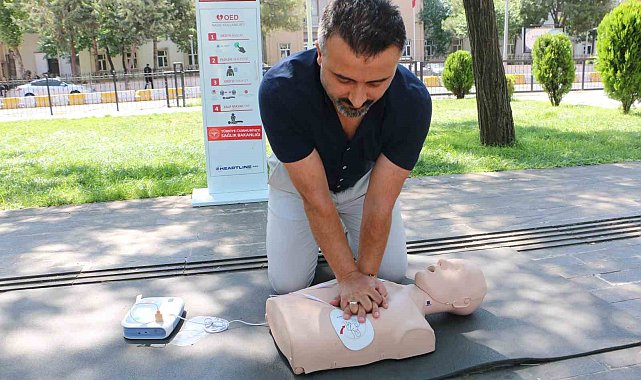 Diyarbakır'da ani kalp durmalarına karşı hayat kurtaran uygulama