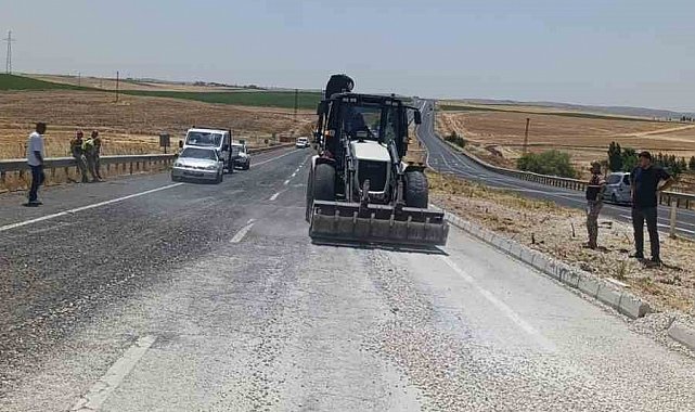 Diyarbakır'da hafriyat kamyonu devrildi: 1 yaralı