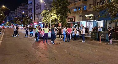 Diyarbakır'da iki otomobil çarpıştı: 5 yaralı