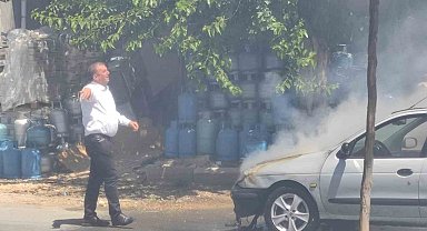 Diyarbakır'da otomobil bomba gibi patladı