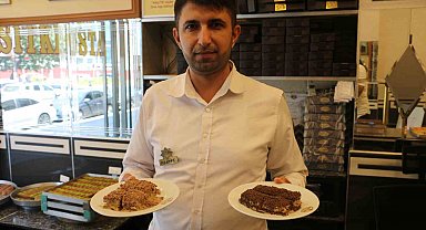 Diyarbakır'ın kavurucu sıcağında serinleten lezzet: Soğuk baklava, yaz aylarında vatandaşların vazgeçilmezi oldu