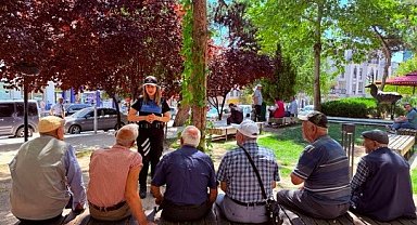 Dolandırıcılığa karşı vatandaşlar bilgilendirildi