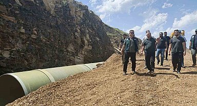 DSİ Bölge Müdürü Serdar Kotan Kars'taki sulama yatırımlarını yerinde inceledi