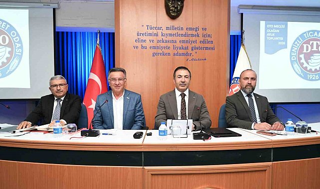 DTO Başkanı Erdoğan: "Denizli'miz üretmeye, ihracat yapmaya ve büyümeye devam ediyor"