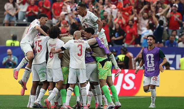 Dünya Kupası'nda ilk çeyrek finalist Fas