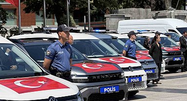 Düzce emniyeti araç filosunu güçlendirdi