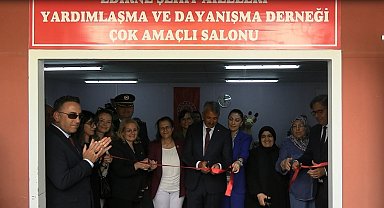 Edirne'de şehit ailelerinin el emeği göz nuru ürünleri sergilendi