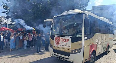 Edirne'de Türkiye Şampiyonu minik sporculara coşkulu karşılama