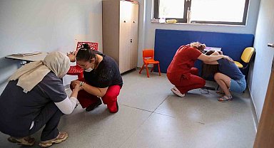 EFAK'tan Otizm Yaşam Merkezi'nde hayat kurtaran tatbikat