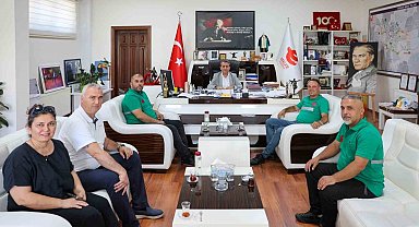 Efeler'de hayat kurtaran belediye personeline anlamlı ödül