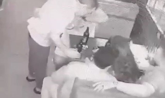 Eğlence mekanında 'yüksek hesap' cinayeti kamerada