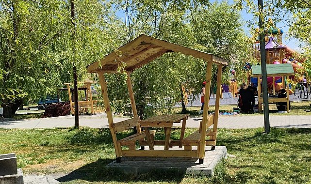 Ekşisu Mesire Alanı'na yeni oturma alanları