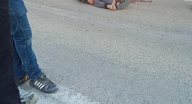 Elazığ'da bir vatandaş, katlı kavşaktan düşerek yaralandı