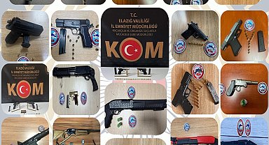 Elazığ'da son 20 günde aranan 75 şahıs tutuklandı