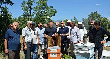 Emet Kaymakamı Başkapan, arıcılarla bir araya geldi