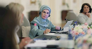 Emine Erdoğan'ın NATO marjında buluşturduğu lider eşleri "Çocuklar, Teknoloji ve Güvenlik" konusunu ele aldı