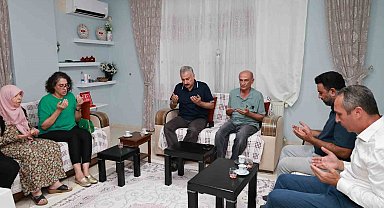 Emniyet Müdürü Aktaş'tan şehit ailesine vefa