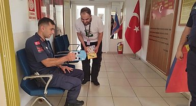 Erfelek'te güvenlik güçlerinin "hareket yaşı" ölçüldü