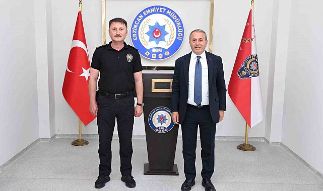 Erzincan eski İl Emniyet Müdürü Kurt'tan Baybaba'ya ziyaret