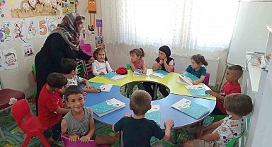 Erzincan'da 4-6 yaş Kur'an kursu ziyaret edildi