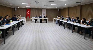 Erzincan'da kadına yönelik şiddetle mücadele toplantısı yapıldı