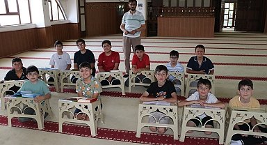 Erzincan'da yaz Kur'an kursları başladı, camiler çocuk sesleriyle şenlendi