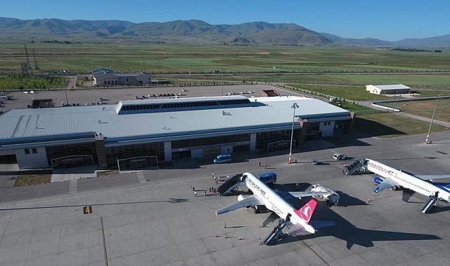 Erzurum Havalimanı'ndan 6 ayda 634 bin 770 kişi uçtu