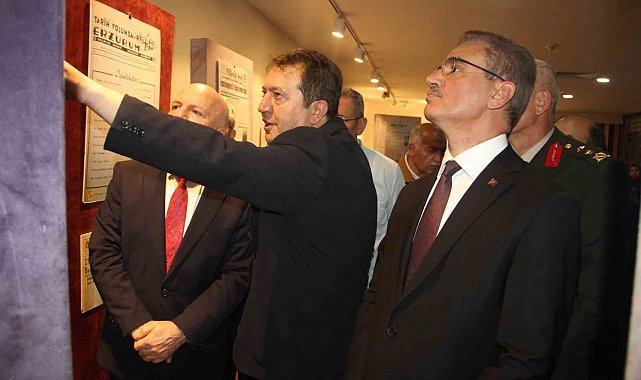 Erzurum Kongresi'nin 107'nci yılında yerel basın sergisi açıldı