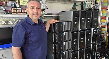 Eski bilgisayarlar yenilenerek farklı alanlarda ihtiyaç karşılamayı sürdürüyor