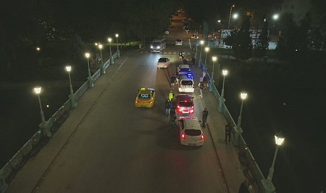 Eskişehir'de asayiş ve trafik uygulaması