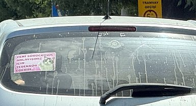 Eskişehir'de gülümseten trafik mesajı