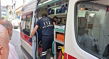 Eskişehir'de hamamda kalbi duran adam hastaneye kaldırıldı