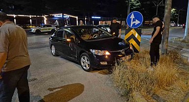 Eskişehir'de otomobil ile ticari taksi çarpıştı