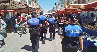 Eskişehir'de polis vatandaşları hırsızlık ve dolandırıcılık olaylarına karşı bilgilendirdi