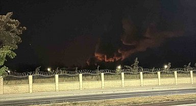 Eskişehir'de TEI fabrikasında korkutan yangın