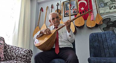 Eskişehir'in yaşayan kültürel hafızalarından halk ozanı Arif Çayır