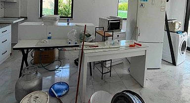 Evi yanan vatandaşa Kemer Belediyesi'nden destek
