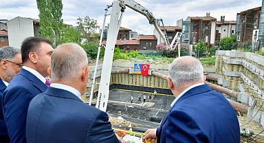 Fatih'te Neslişah Sultan İlkokulu'nun temeli atıldı