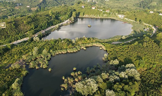 Fatsa'nın doğal güzelliği: Gaga Gölü