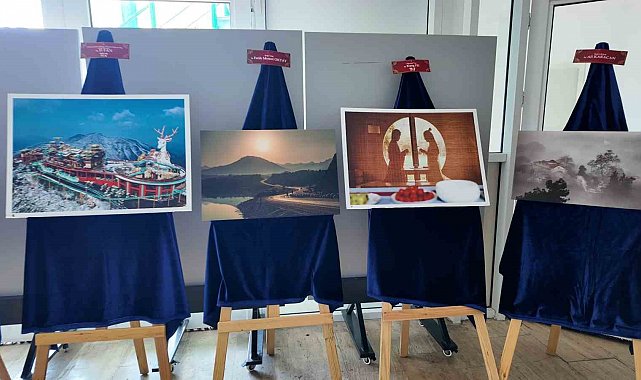 Fethiye'de ''Dağlar ve Denizler Yeşeriyor'' sergisine yoğun ilgi