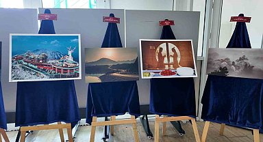 Fethiye'de ''Dağlar ve Denizler Yeşeriyor'' sergisine yoğun ilgi