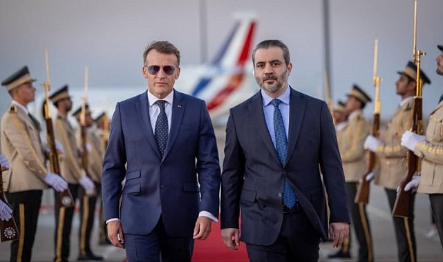Fransa Cumhurbaşkanı Macron Suriye'de