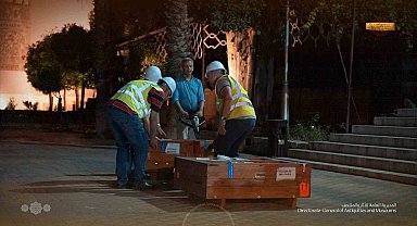 Fransa'nın aldığı 15 tarihi eser 15 yıl sonra Şam'a teslim edildi